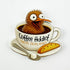 Coffee Addict Kiwi NZ Fridge Magnet - ShopNZ