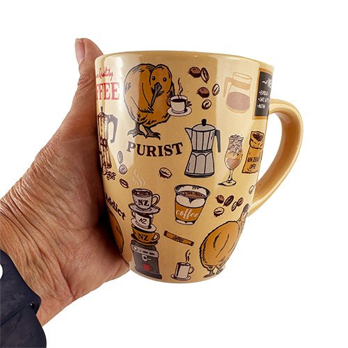 Coffee Kiwi Mug - Fun New Zealand Souvenir - ShopNZ