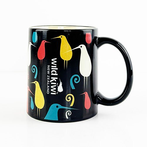 Colourful NZ Kiwi Bird Mug - ShopNZ
