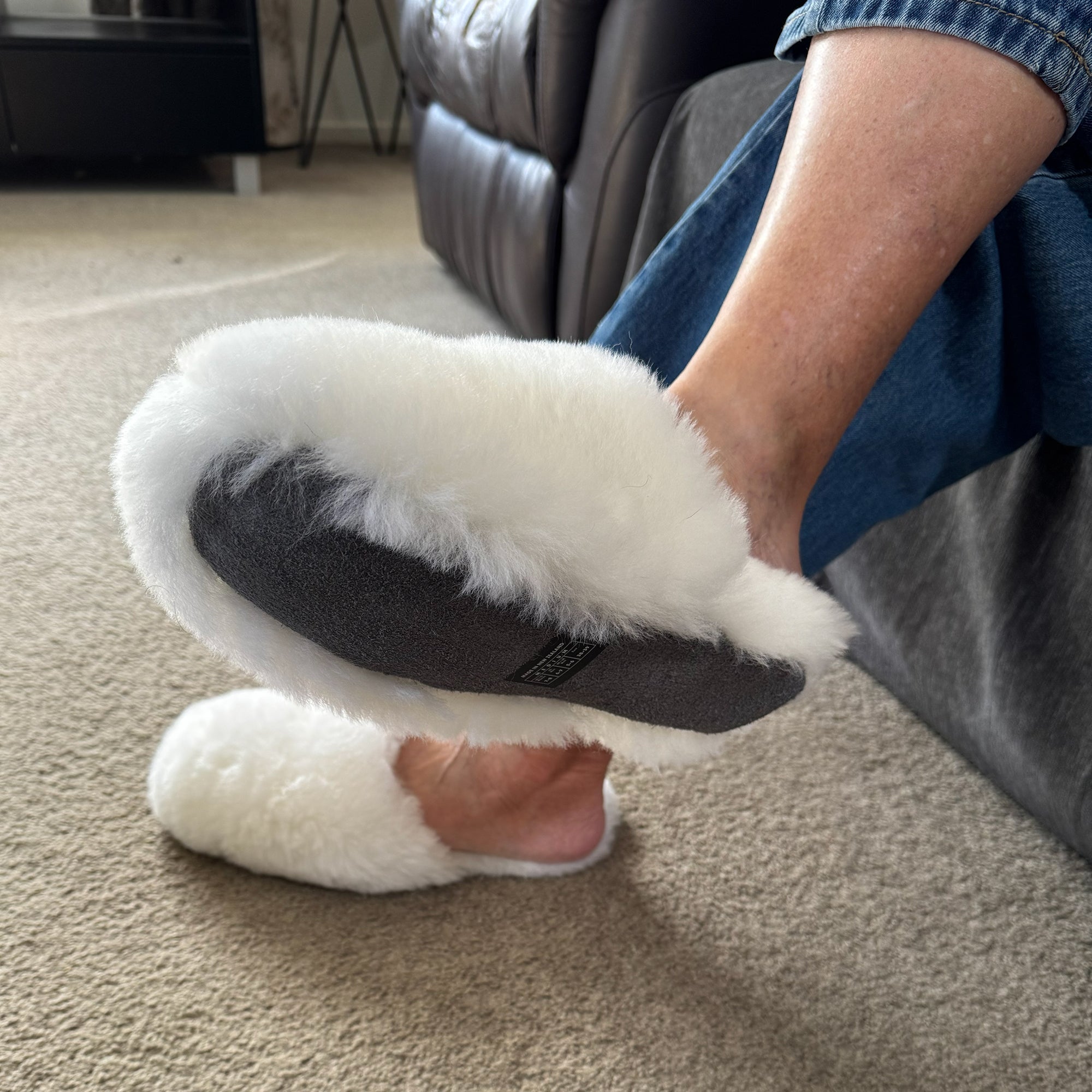Cosy NZ Sheepskin Bedroom Scuff Slippers - ShopNZ
