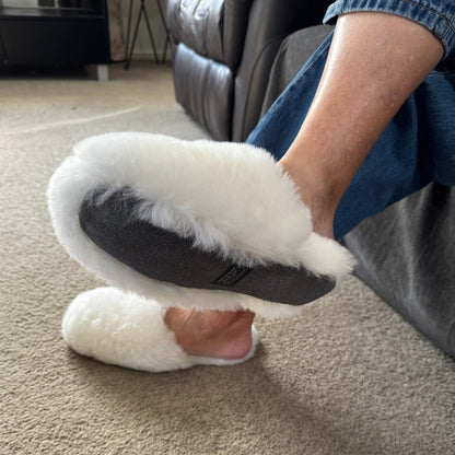 Cosy NZ Sheepskin Bedroom Scuff Slippers - ShopNZ