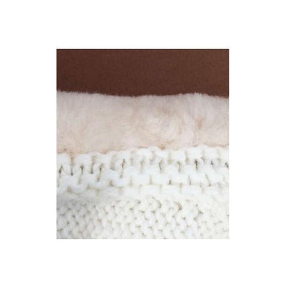 Cream NZ Sheepskin and Wool Slipper Socks - ShopNZ
