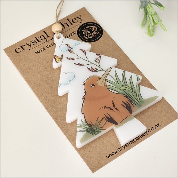 Cute NZ Kiwi Bird Christmas Tree Ornament - ShopNZ