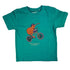 Cute NZ Kiwi Bird on BMX Bike Kids T-shirt - ShopNZ