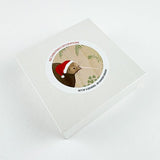 Cute Pack of 4 NZ Birds Xmas Ornaments - Kiwi, Penguin, Owl, Falcon - ShopNZ