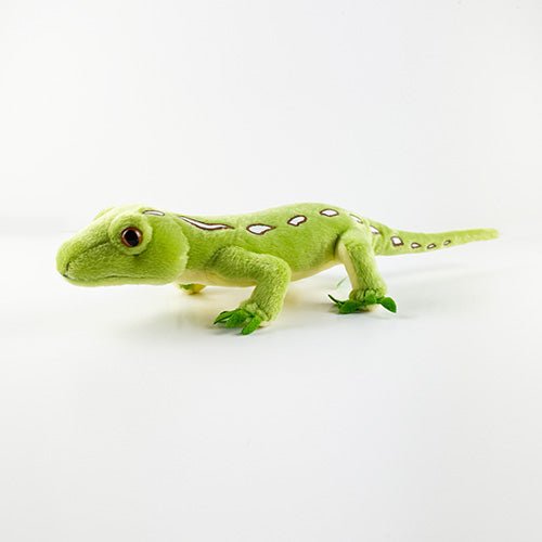 Cute Plush Wellington Green Gecko Lizard Toy - ShopNZ