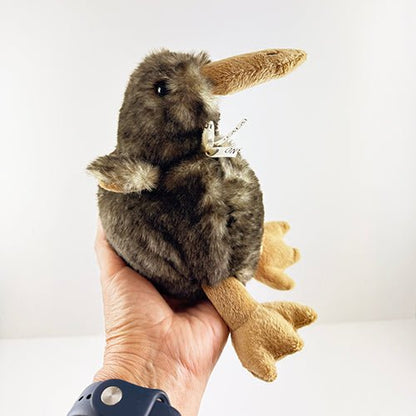 Dark Brown Plush Kiwi Bird Toy - Wonderful NZ Souvenir - ShopNZ