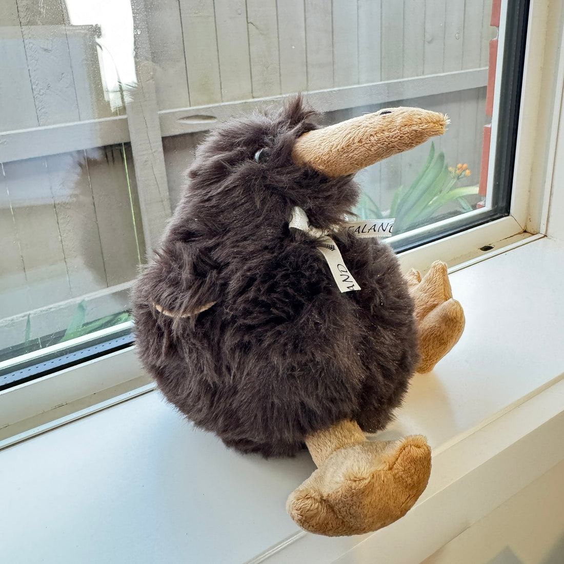 Dark Brown Super Soft Kiwi Bird Plush Toy - ShopNZ