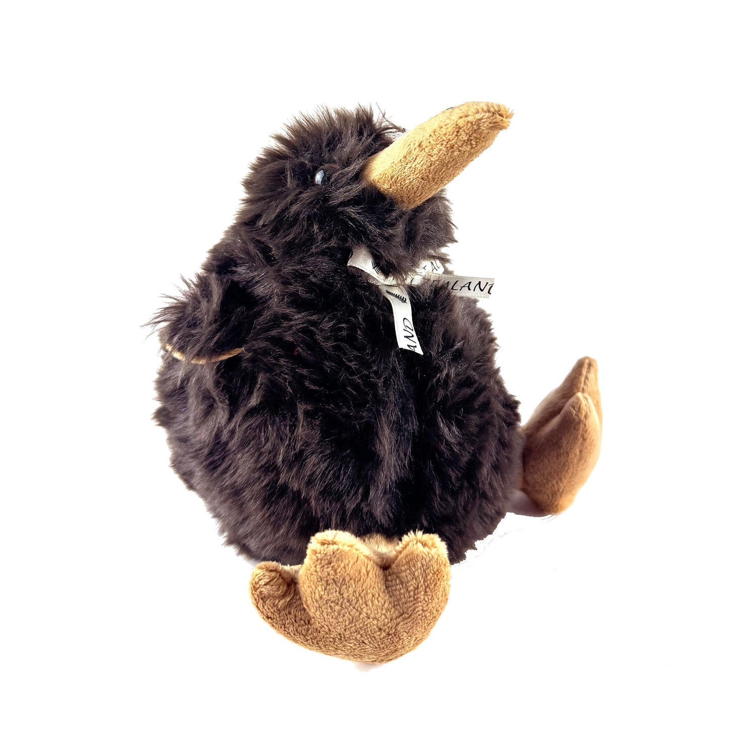 Dark Brown Super Soft Kiwi Bird Plush Toy - ShopNZ