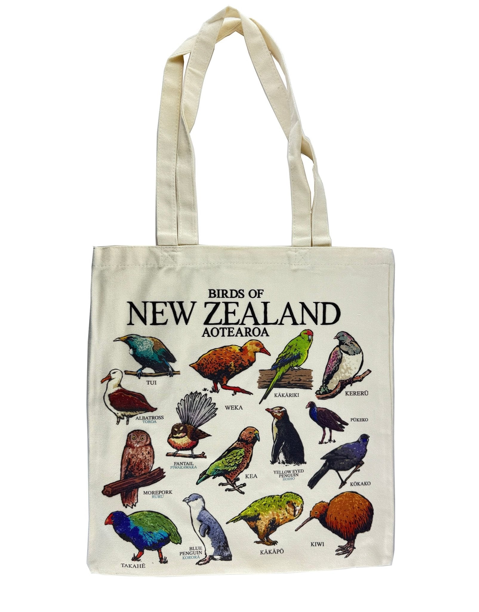Distinctive Birds of New Zealand Tote Bag - ShopNZ