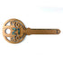 Elegant NZ Made Rimu and Paua 21st Key with Koru - ShopNZ
