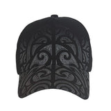 Fabulous Tattoo Print Black Maori Cap - ShopNZ