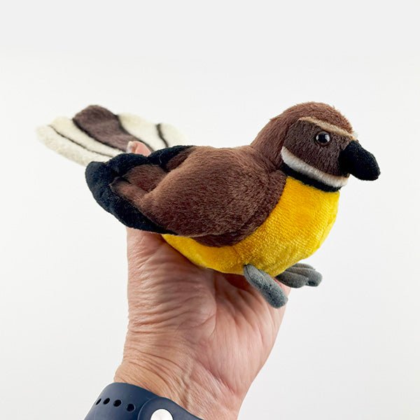 Fantail Bird Soft Toy with authentic sound - ShopNZ
