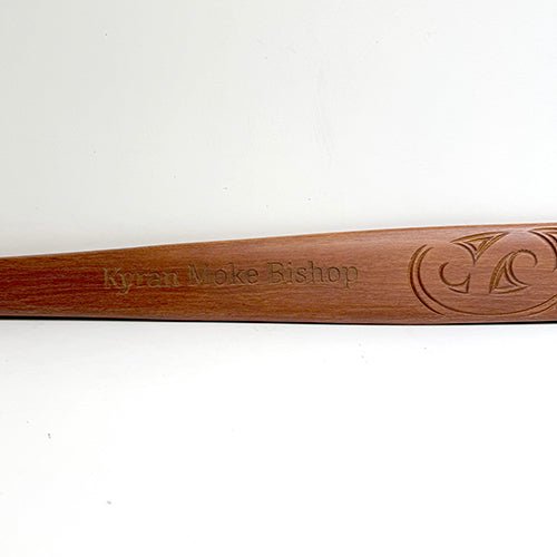 Full Size Maori Taiaha with Carved Shaft and Head - ShopNZ