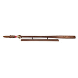 Full Size Maori Taiaha with Carved Shaft and Head - ShopNZ