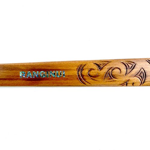 Full Size Maori Taiaha with Carved Shaft and Head - ShopNZ