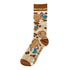 Fun NZ Coffee Kiwi Bamboo Socks - ShopNZ