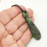 Genuine Ngai Tahu Pounamu Greenstone Mere Necklace - ShopNZ