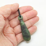 Genuine Ngai Tahu Pounamu Greenstone Mere Necklace - ShopNZ
