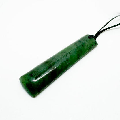 Genuine NZ Greenstone 6cm Toki Necklace - ShopNZ