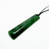 Genuine NZ Greenstone 6cm Toki Necklace - ShopNZ