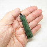 Genuine NZ Greenstone 6cm Toki Necklace - ShopNZ