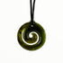 Genuine NZ Greenstone Closed Koru Necklace - Pounamu from Hokitika - ShopNZ