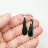 Genuine NZ Greenstone Drop Earrings - ShopNZ