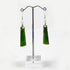 Genuine NZ Greenstone Māori Toki Earrings - ShopNZ