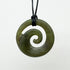 Genuine NZ Greenstone Ngai Tahu Pounamu Koru Necklace - ShopNZ