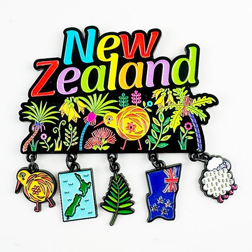 Gorgeous New Zealand Charms Fridge Magnet - ShopNZ
