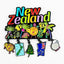 Gorgeous New Zealand Charms Fridge Magnet