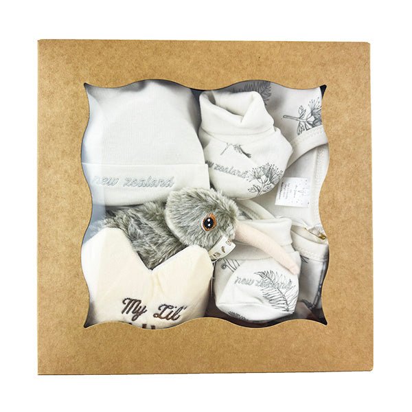Gorgeous Newborn Kiwi Baby Romper Set in Gift Box - ShopNZ