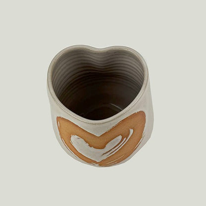 Gorgeous NZ Made Pottery Heart Mug - ShopNZ