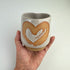 Gorgeous NZ Made Pottery Heart Mug - ShopNZ