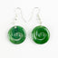 Greenstone Koru Earrings