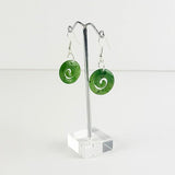 Greenstone Koru Earrings - ShopNZ