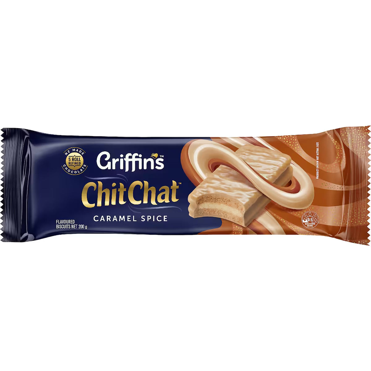 Griffins Chit Chat Caramel Spice Chocolate Biscuits - ShopNZ