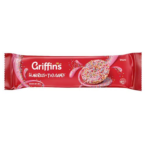 Griffins Hundreds and Thousands Biscuits - ShopNZ