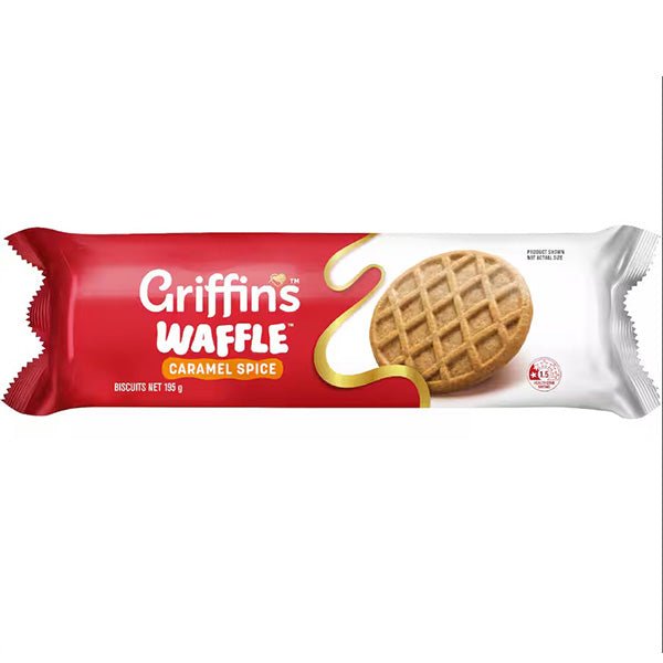 Griffins Waffle Caramel Spice Biscuits - ShopNZ