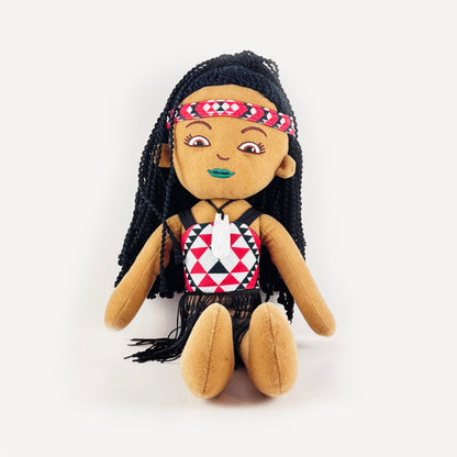 Hine the Maori Kapa Haka Girl Doll with Story Card - ShopNZ