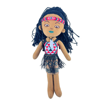 Hine the Maori Kapa Haka Girl Doll with Story Card - ShopNZ