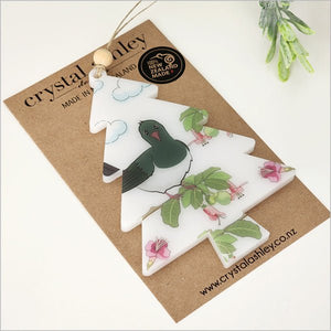 Kereru Wood Pigeon NZ Christmas Tree Ornament - ShopNZ