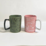 Khaki or Pink Souvenir NZ 13oz Mug - ShopNZ
