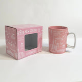 Khaki or Pink Souvenir NZ 13oz Mug - ShopNZ