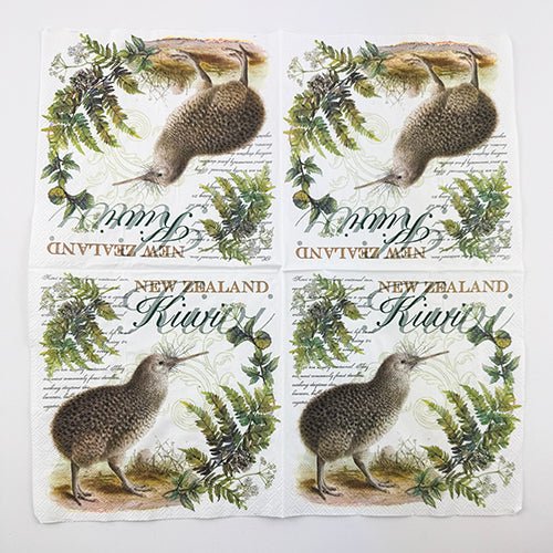 Kiwi Serviettes Napkins - ShopNZ