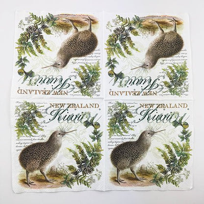 Kiwi Serviettes Napkins - ShopNZ