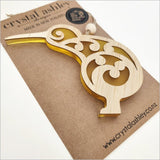 Koru Kiwi Bird NZ Made Christmas Ornament - ShopNZ