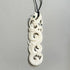 Large 15cm Maori Double Manaia Bone Necklace - ShopNZ