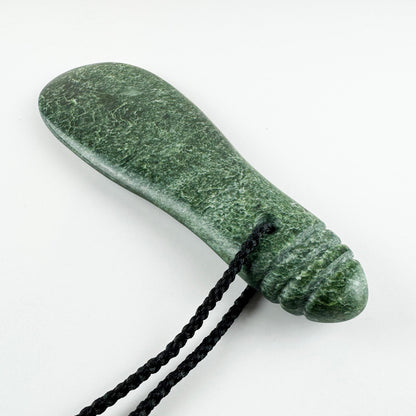 Large 27cm Ngai Tahu Greenstone Mere (Stand Optional) - ShopNZ